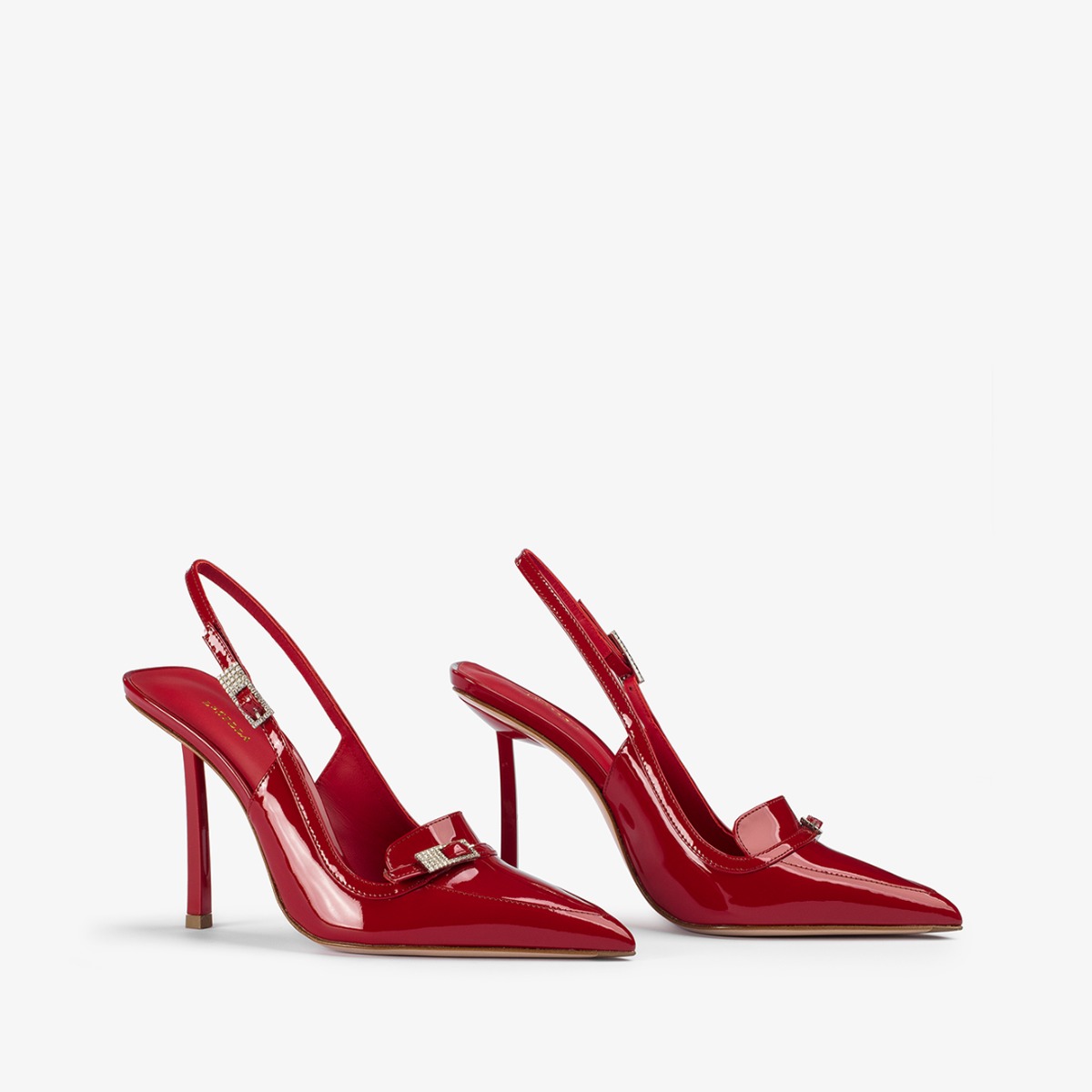 【関税込み】LE SILLA MORGANA' SLINGBACK MORGANA SLINGBACK 60 mm NERO/SAVANA | Le Silla