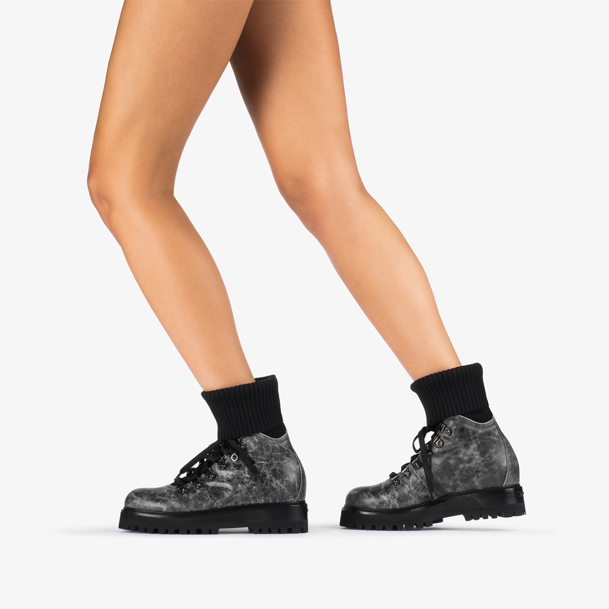 Outlet Women's Flat Ankle Boots ◇ Le Silla Official Store