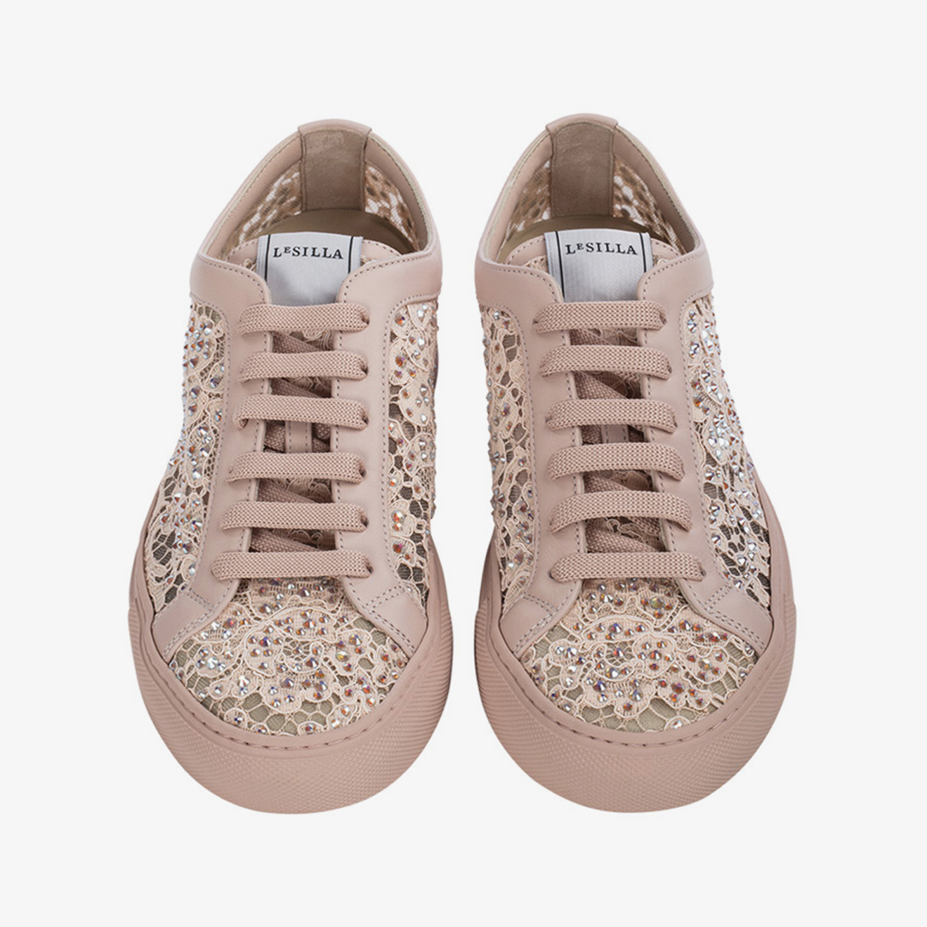 Phard nude lace sneaker - Le Silla