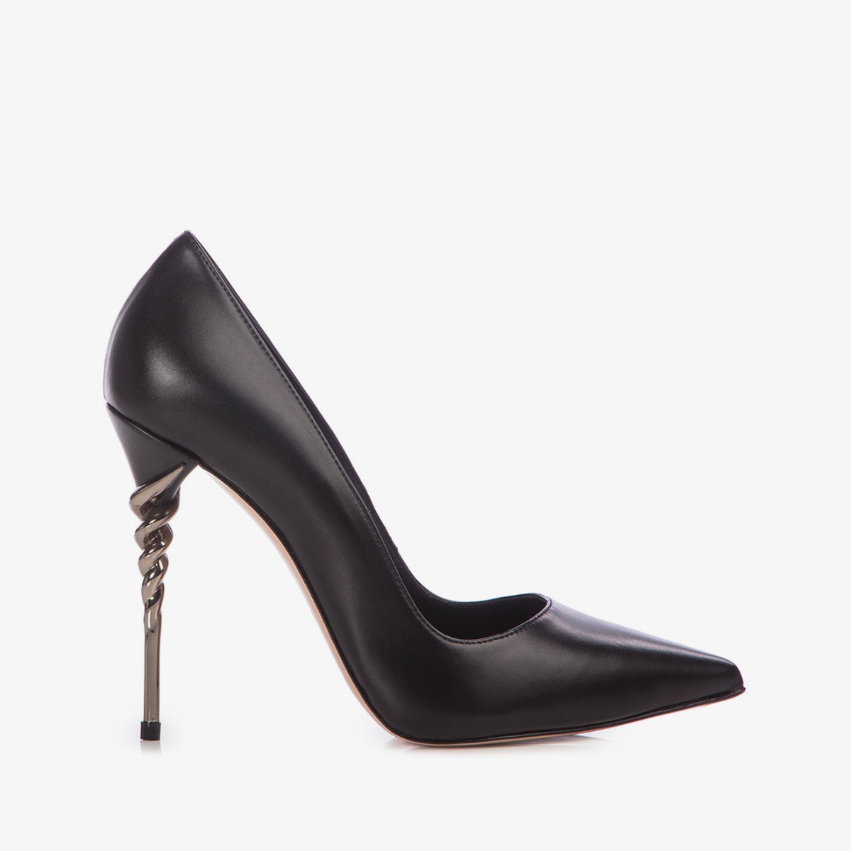 Black leather pump - Le Silla