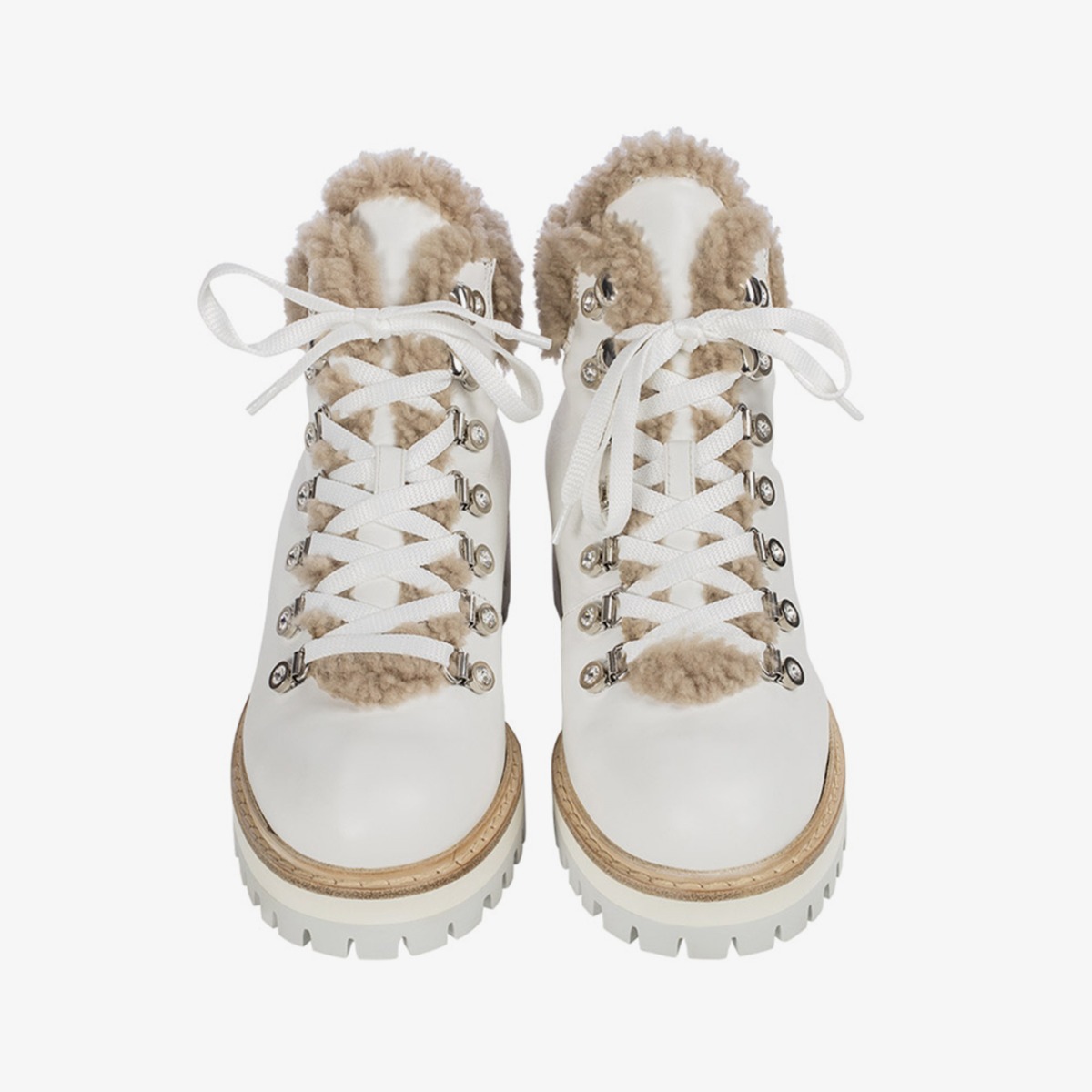 St. Moritz leather ＆ shearling ankle boots シアリングブーツ BOGNER St. Moritz 14 shearling-lined leather ankle boots