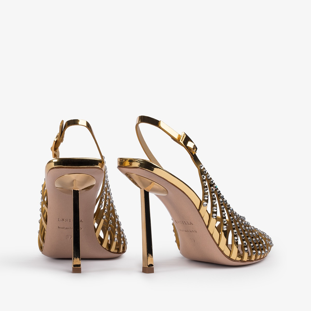 CAGE SLINGBACK 100 mm - Le Silla official outlet