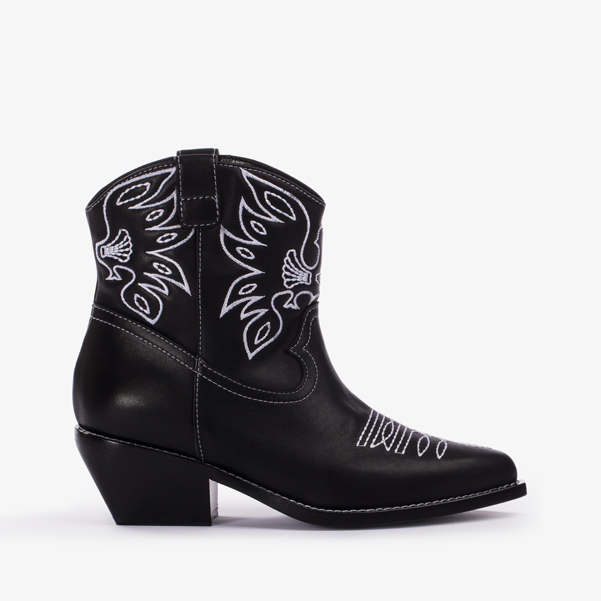 CHRISTINE COWBOY ANKLE BOOT 70 mm - Le Silla official outlet