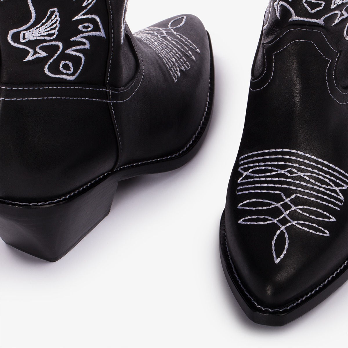 CHRISTINE COWBOY ANKLE BOOT 70 mm - Le Silla official outlet