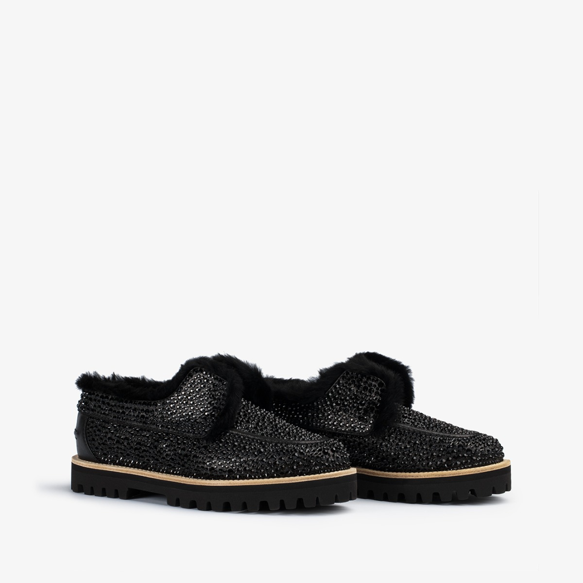 YACHT LOAFER fur inner lining - Le Silla official outlet