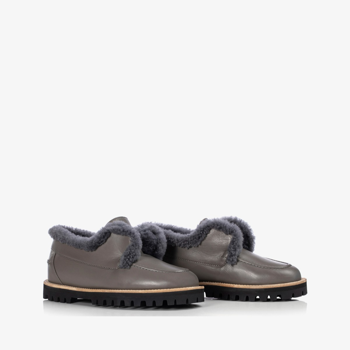 YACHT LOAFER fur inner lining - Le Silla official outlet