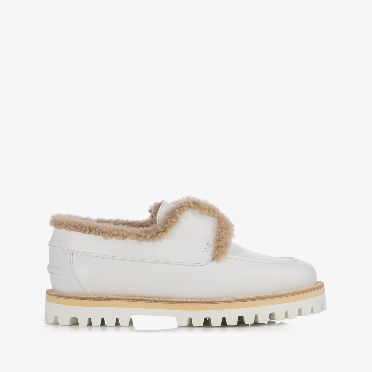 YACHT LOAFER fur inner lining - Le Silla official outlet