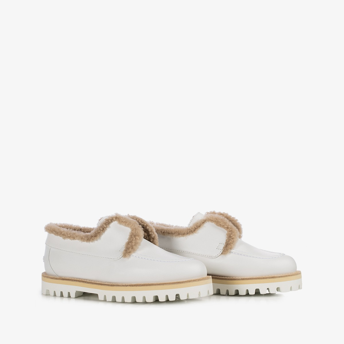 YACHT LOAFER fur inner lining - Le Silla official outlet