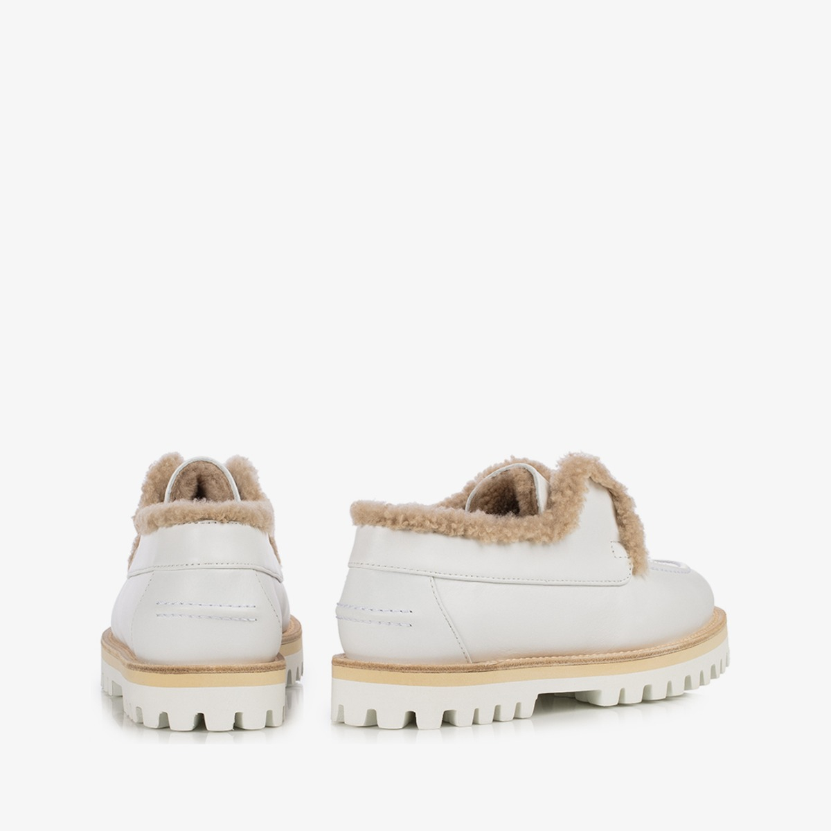 YACHT LOAFER fur inner lining - Le Silla official outlet