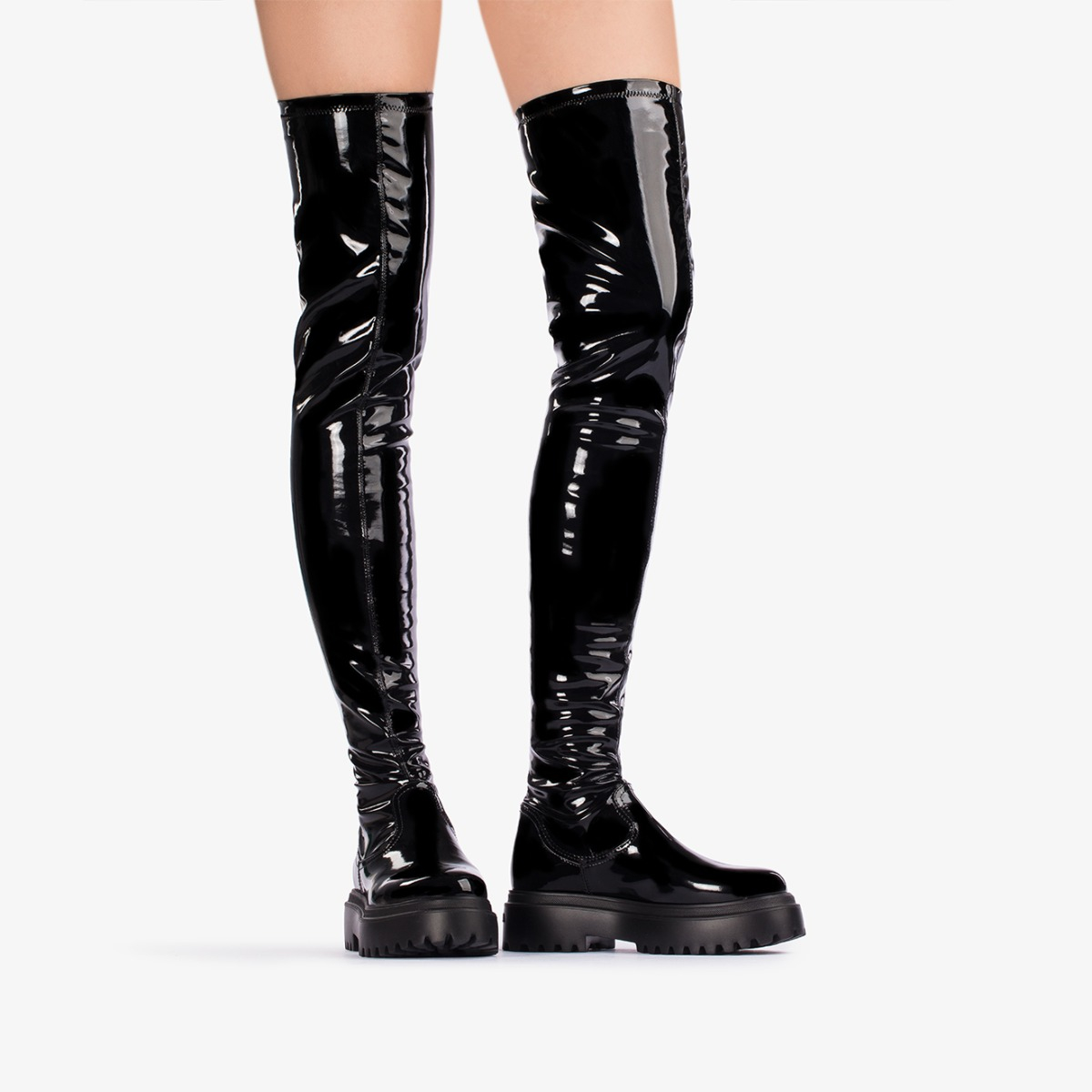 RANGER THIGH-HIGH BOOT 50 mm - Le Silla official outlet