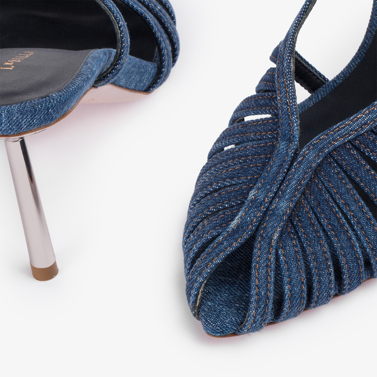 CAGE SLINGBACK 80 mm - Le Silla official outlet