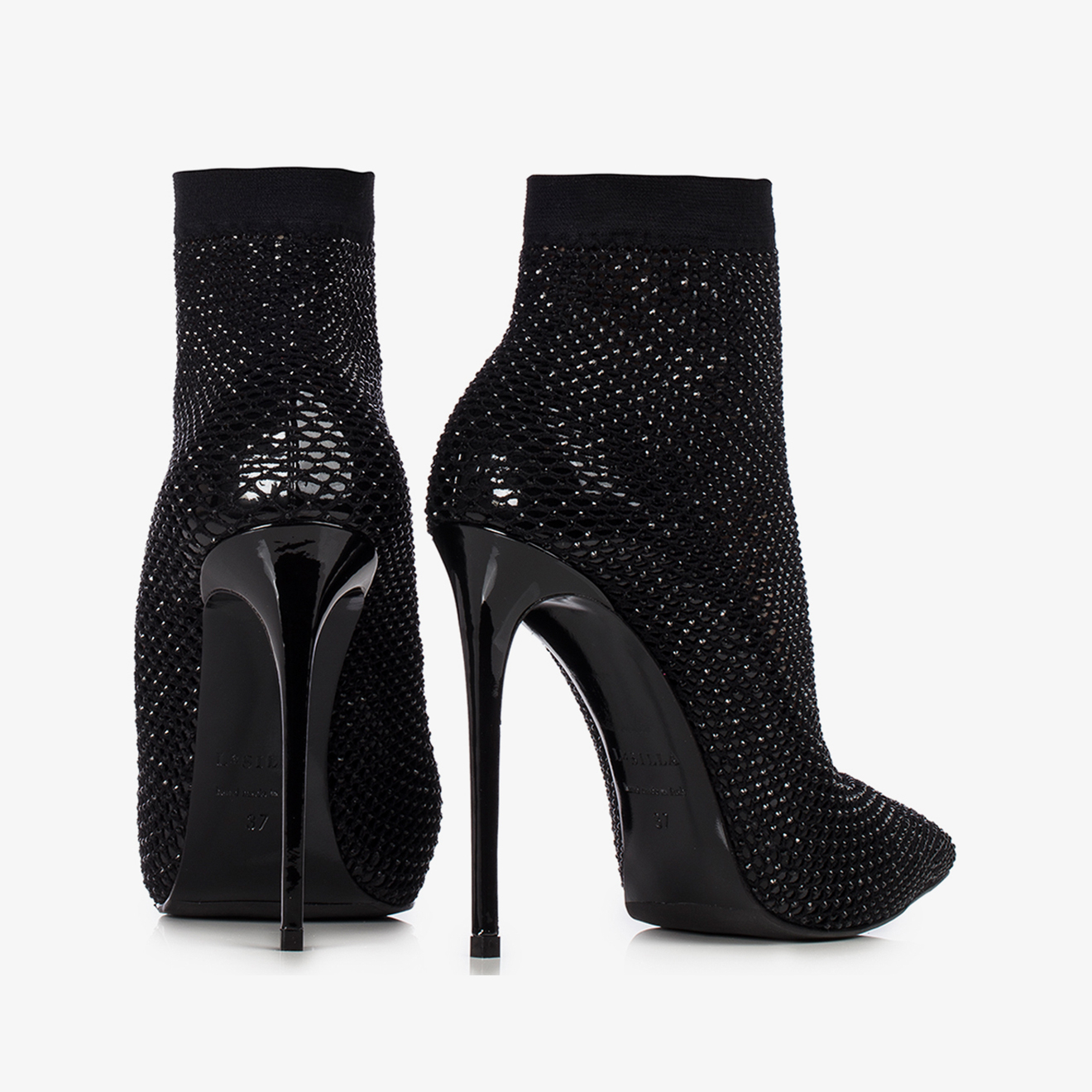 DECOLLETE STOCKING NERO-JET
