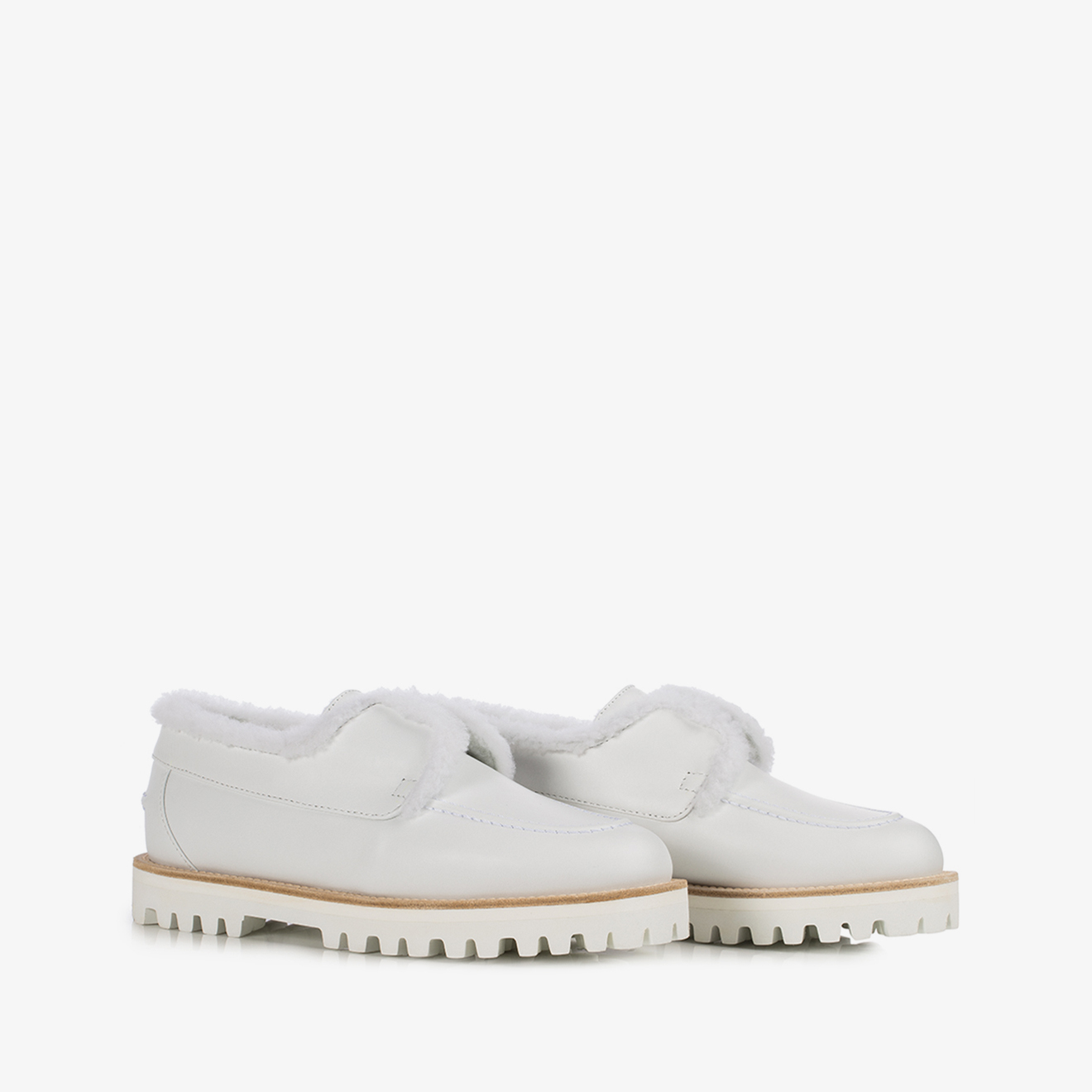 YACHT LOAFER fur inner lining - Le Silla official outlet
