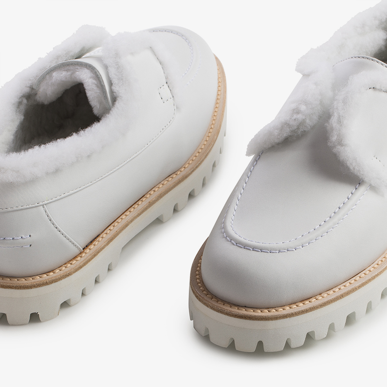 YACHT LOAFER fur inner lining - Le Silla official outlet