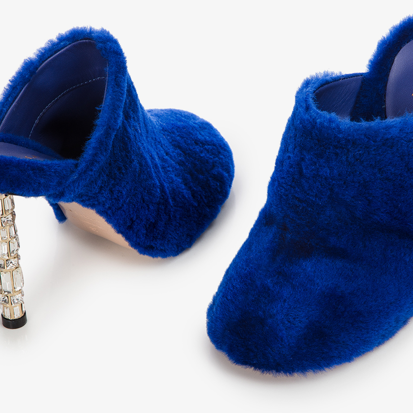 SABOT CURLY LAZULI-BLUE