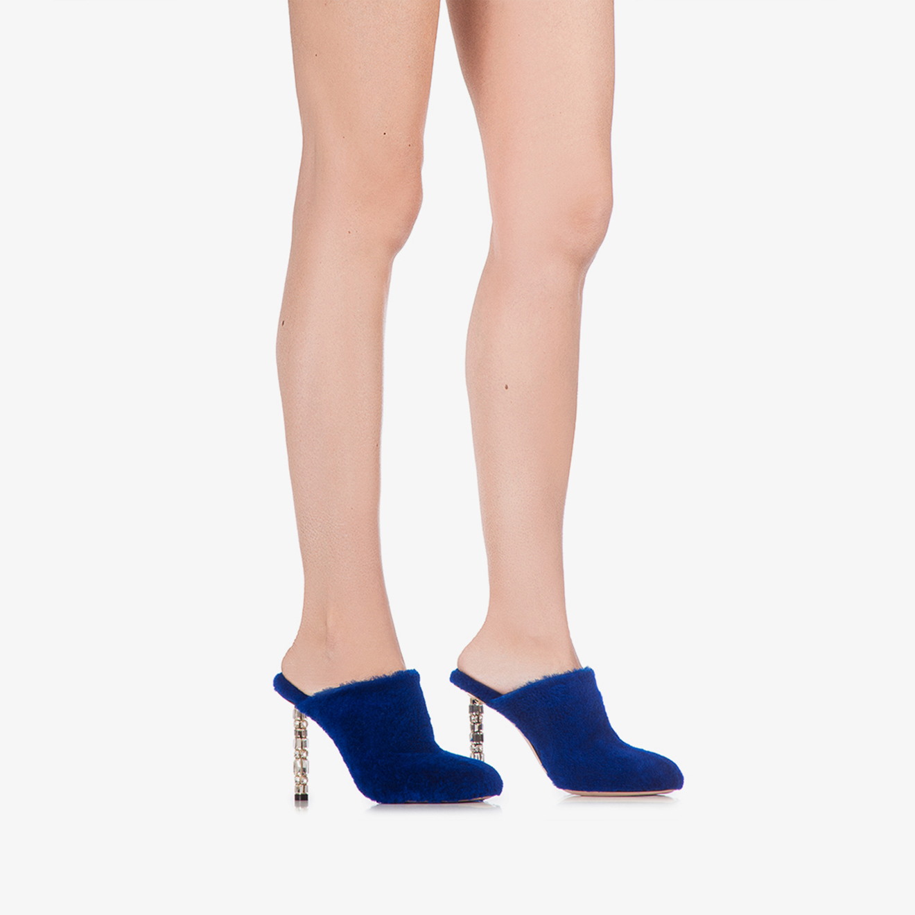 SABOT CURLY LAZULI-BLUE
