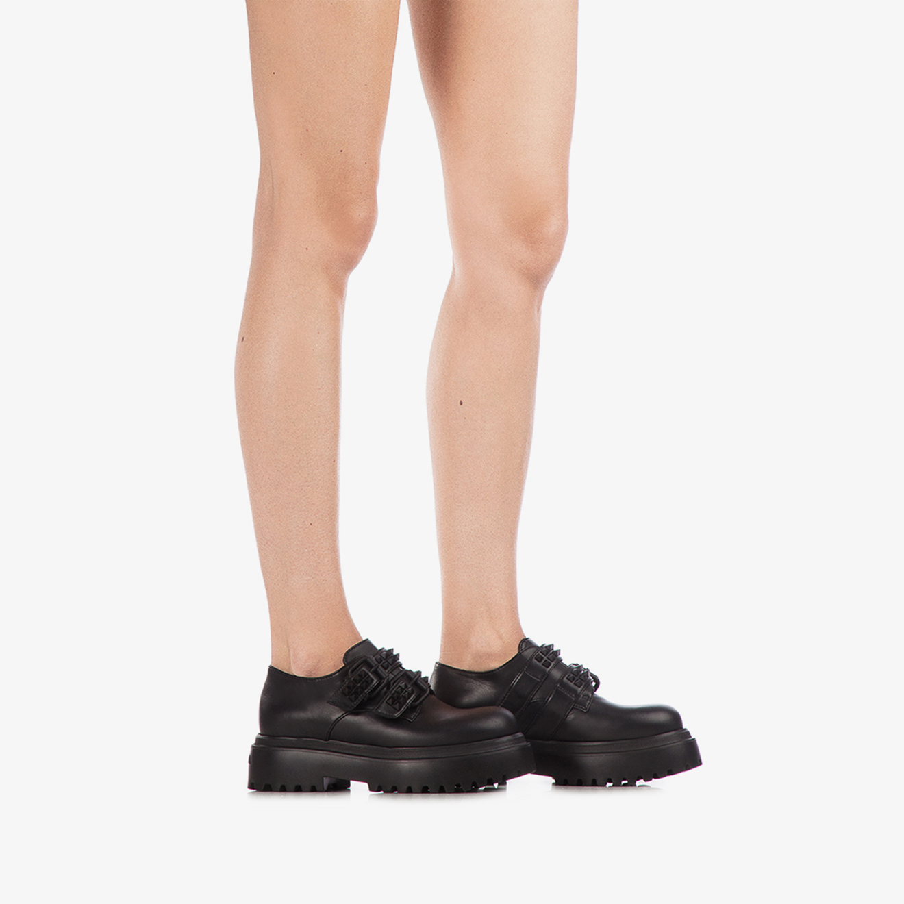 SCARPA CHIFFON NERO