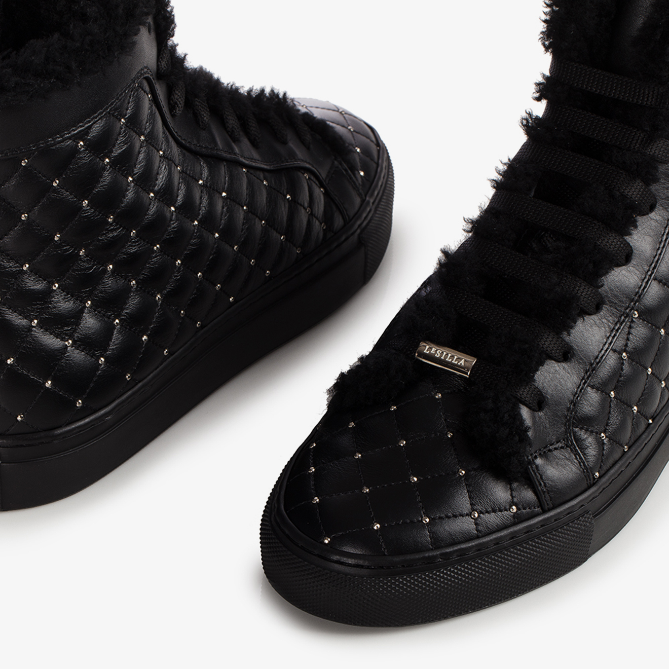 JULIE SNEAKER fur inner lining - Le Silla official outlet