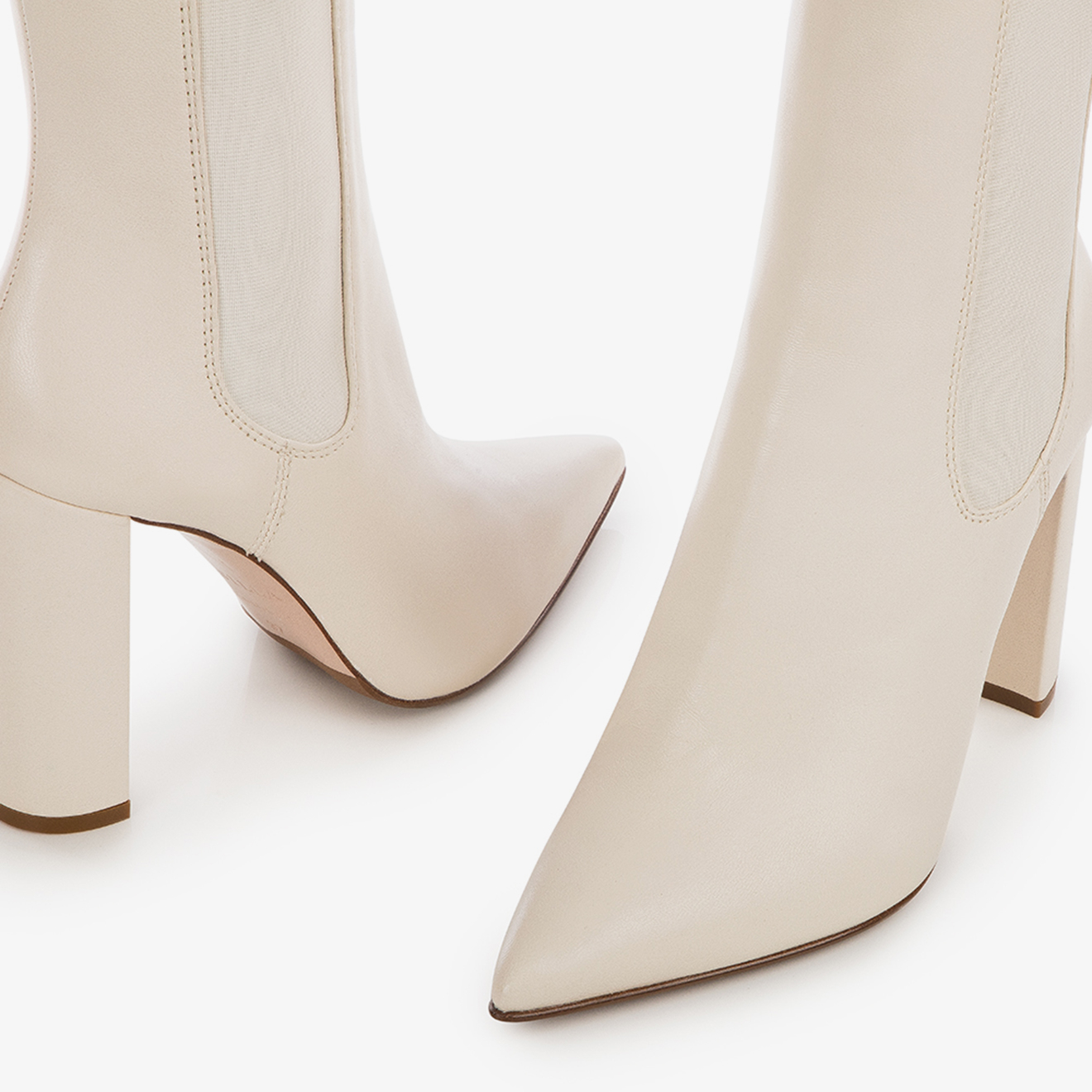 STIVALETTO GLOVE MILK