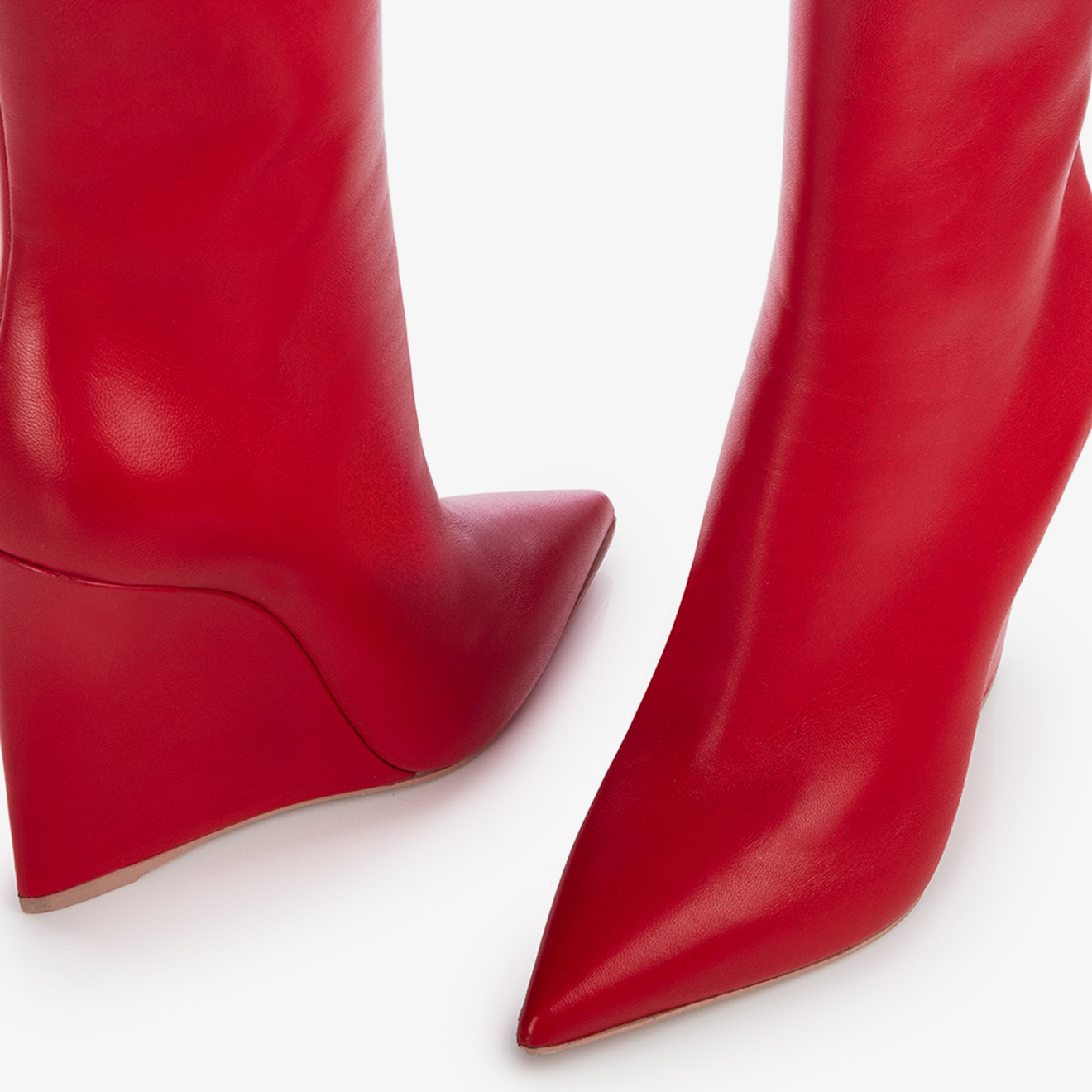 STIVALETTO GLOVE ROSSO