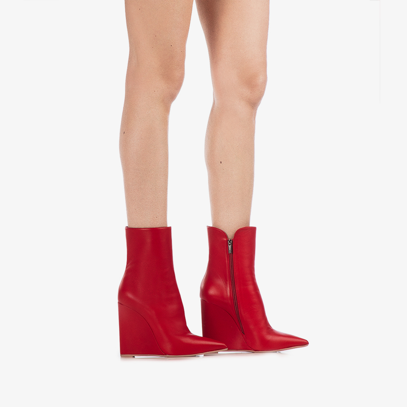 STIVALETTO GLOVE ROSSO