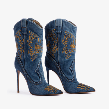 EVA COWBOY ANKLE BOOT 120 mm - Le Silla official outlet