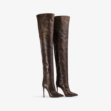 EVA THIGH-HIGH BOOT 120 mm - Le Silla official outlet