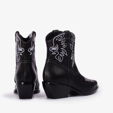 CHRISTINE COWBOY ANKLE BOOT 70 mm - Le Silla official outlet