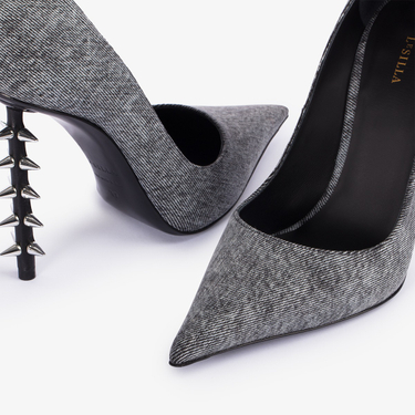 DÉCOLLETÉ JAGGER 120 mm - Le Silla official outlet
