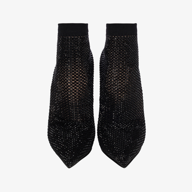 DECOLLETE STOCKING NERO-JET