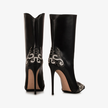 HILARY COWBOY ANKLE BOOT 120 mm - Le Silla official outlet