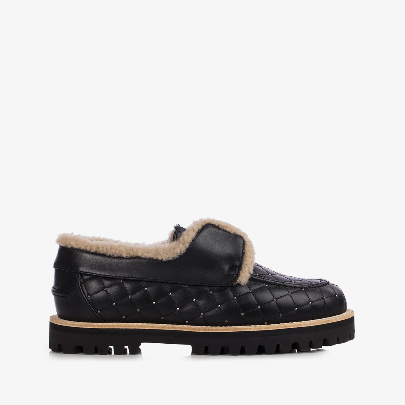 YACHT LOAFER FUR INNER LINING - Le Silla official outlet