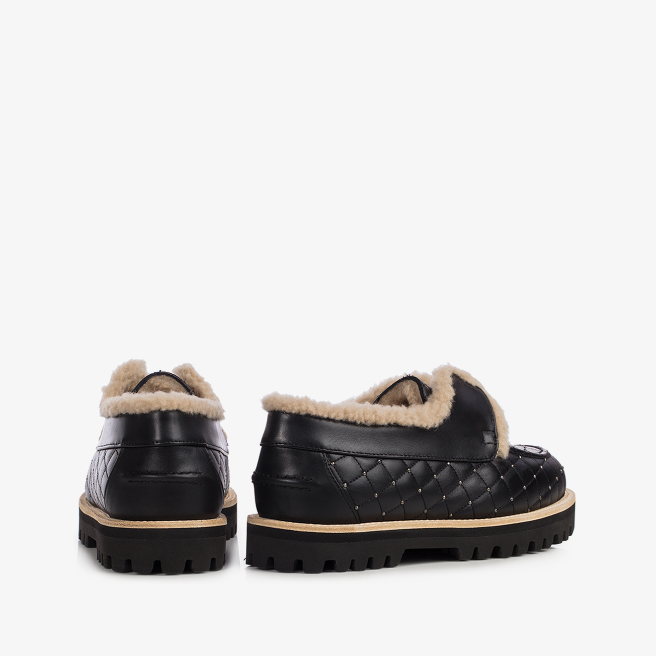 YACHT LOAFER FUR INNER LINING - Le Silla official outlet